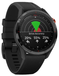 Garmin Approach S62 Premium GPS Golf Smartwatch With CT10 Club Tracking Sensors -Ball Series Store 010 02200 02 Black FRTR