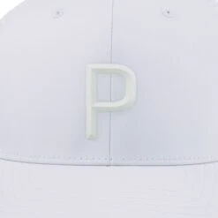 PUMA Men's Tech P Snapback Golf Hat -Ball Series Store 02442304 AshGrey DET