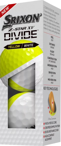 Srixon 2023 Z-STAR 8 XV Divide Golf Balls -Ball Series Store 10336150 NOCOLOR SLV