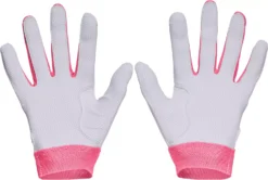 Under Armour Girls' Radar Softball Batting Gloves 7 Under Armour Girls' Radar Softball Batting Gloves -Ball Series Store 1355540 641 Pink PALM