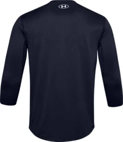 Under Armour Iso-Chill 3/4 Sleeve Shirt -Ball Series Store 1356800 Navy BCK