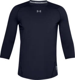 Under Armour Iso-Chill 3/4 Sleeve Shirt -Ball Series Store 1356800 Navy FRT
