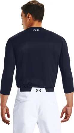 Under Armour Iso-Chill 3/4 Sleeve Shirt -Ball Series Store 1356800 Navy MODBCK
