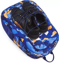 Under Armour Hustle Sport Backpack -Ball Series Store 1364181 457 BauhausBlBauhausBlWht DET alt2