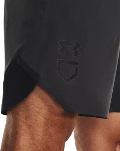 Under Armour Men's Yard Baseball Shorts -Ball Series Store 1367366 010 JetGrayBlackBlack MODDET