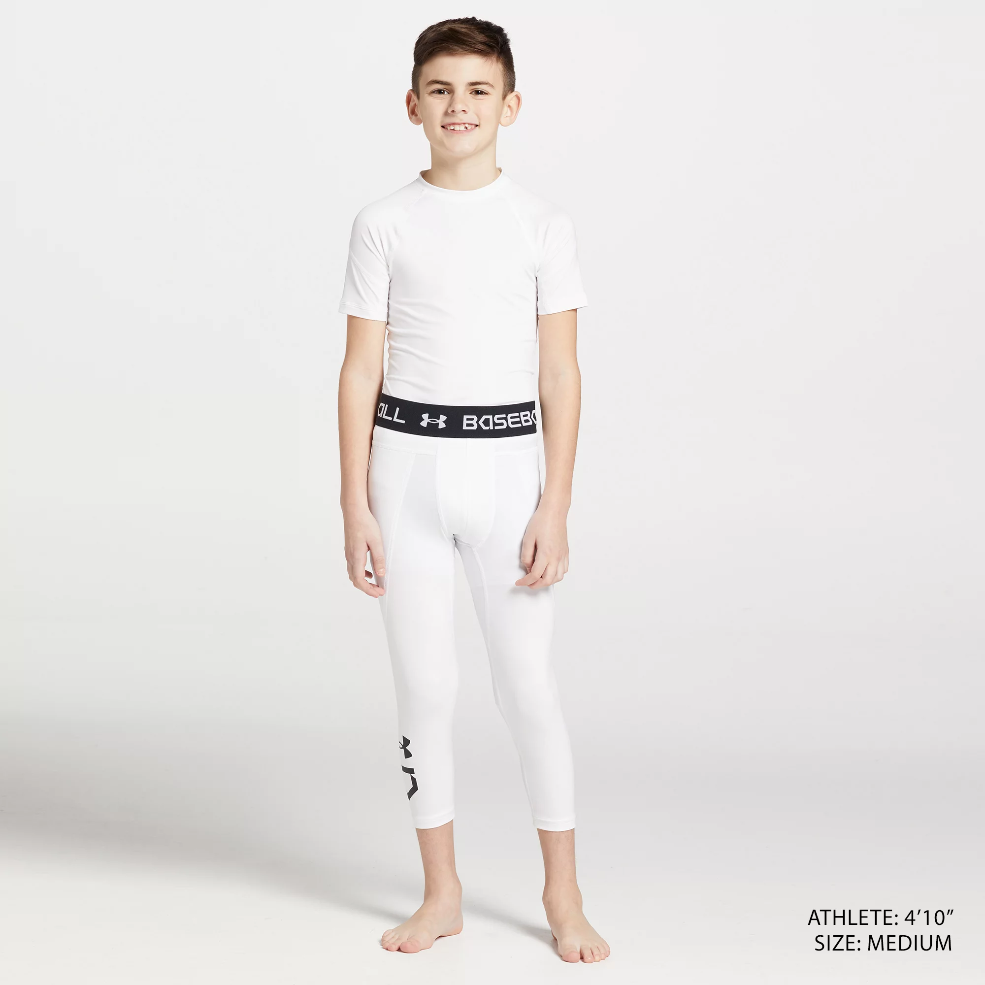 Under Armour Boys' Utility 3/4 Sliding Shorts 4 Under Armour Boys' Utility 3/4 Sliding Shorts - Image 2