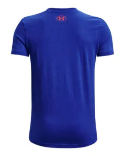 Under Armour Boys' Outta Here Short Sleeve T-Shirt -Ball Series Store 1370703 400 Royal BCK