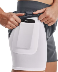 Under Armour Women's Softball 2-in-1 Shorts -Ball Series Store 1375662 Grey MODDET