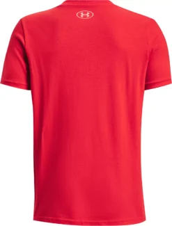 Under Armour Boys' Camo Icon Short Sleeve T-Shirt -Ball Series Store 1377687 600 RedBeta BCK