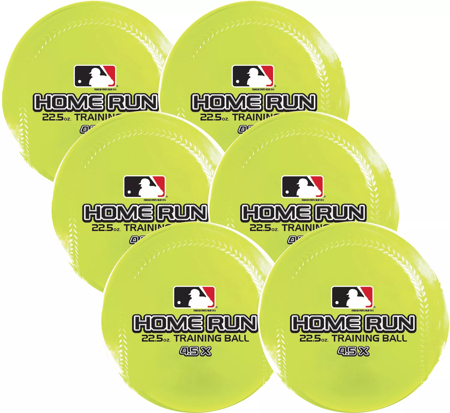 Franklin 22.5 Oz. Home Run Training Balls – 6 Pack 3 Franklin 22.5 Oz. Home Run Training Balls – 6 Pack