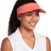 Lady Hagen Women's Clip Golf Visor -Ball Series Store 16LHAWLHCRCLPVSRAPA Grapefruit 1