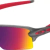 Oakley Flak 2.0 XL PRIZM Sunglasses -Ball Series Store 16OAKUFLK20XLWHTPSGS Matte Gray Smoke PRIZM Road