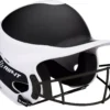 RIP-IT Vision Pro Softball Batting Helmet 2 RIP-IT Vision Pro Softball Batting Helmet -Ball Series Store 16RPIAFTMTTWVSNPRBTH Black White