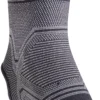 Shock Doctor Compression Knit Ankle Sleeve -Ball Series Store 16SKRACMPKNTNKLSLSPM Grey Black
