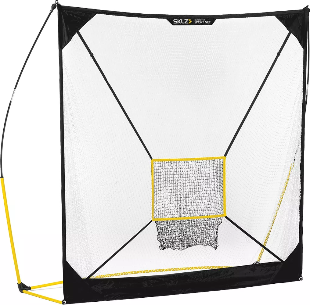 SKLZ Quickster 7' X 7' Net W/ Removable Target 3 SKLZ Quickster 7' X 7' Net W/ Removable Target