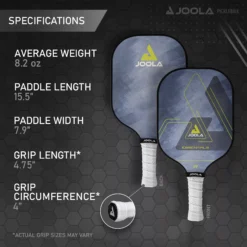 JOOLA Essentials Performance Pickleball Paddle -Ball Series Store 18528 Blue TEC alt4