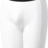 Adidas Boys' Triple Stripe Sliding Shorts W/ Cup 1 Adidas Boys' Triple Stripe Sliding Shorts W/ Cup -Ball Series Store 18ADIBBTRPLSTRPSLBBAA White