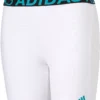 Adidas Girls' Softball Sliding Shorts -Ball Series Store 18ADIGGDSTNYSLDRSBBA White