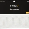 StringKing Type 4f Face-Off Soft Lacrosse Mesh -Ball Series Store 18SGKMTYP4FXXXXXXLXC White
