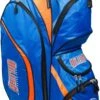 Team Golf Edmonton Oilers Clubhouse Cart Bag 2 Team Golf Edmonton Oilers Clubhouse Cart Bag -Ball Series Store 18TGOUNHLDMNTNLRSBAG