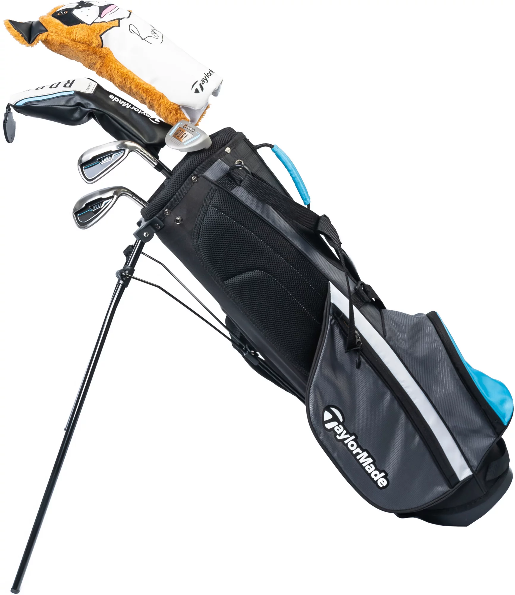TaylorMade Rory Junior 8-Piece Complete Set – (Height 42” – 52”) 3 TaylorMade Rory Junior 8-Piece Complete Set – (Height 42” – 52”)