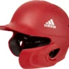 Adidas Senior Captain Baseball Batting Helmet W/ Jaw Guard -Ball Series Store 19ADIUCPTNSRJWGRDBTH Red