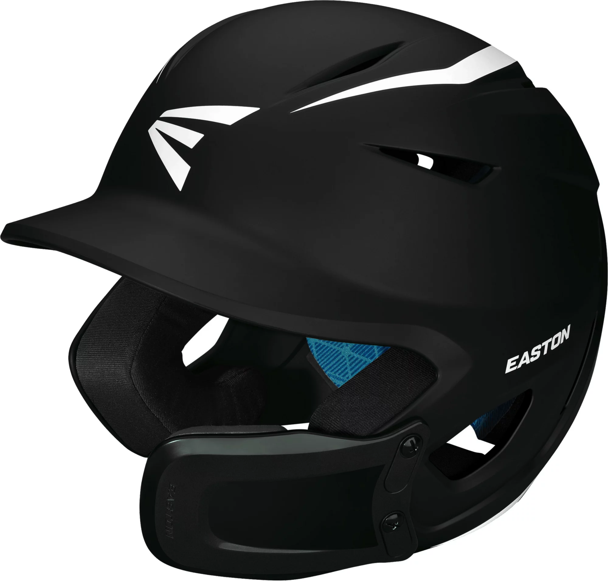 Easton Senior Elite X Baseball Batting Helmet W/ Universal Jaw Guard 3 Easton Senior Elite X Baseball Batting Helmet W/ Universal Jaw Guard