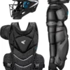 Easton Women's Jen Schro ''The Very Best'' Fastpitch Catcher's Set -Ball Series Store 19ETSWJNSCHRTVBKTCTC Black Black