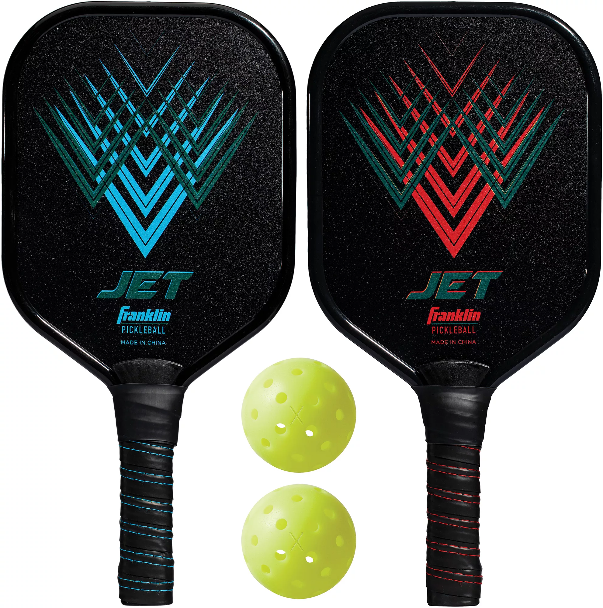 Franklin Pickleball Jet Paddle And Ball Set 3 Franklin Pickleball Jet Paddle And Ball Set