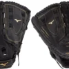 Mizuno 12.5'' Premier Series Slowpitch Glove -Ball Series Store 19MIZAPRMR125SPBLSGL Black