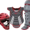 Mizuno Women's Samurai Softball Catcher's Set -Ball Series Store 19MIZWSMRCTCHFPSTCTC Grey Cardinal