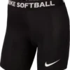 Nike Girls' Dri-FIT Softball Slider Shorts -Ball Series Store 19NIKGGNKDRYSFTBLBBA Tm Black Tm Black White