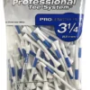 Pride PTS 3.25" Blue On White ProLength Plus Tees - 83 Pack -Ball Series Store 19PDSUPTS75CT314TACC