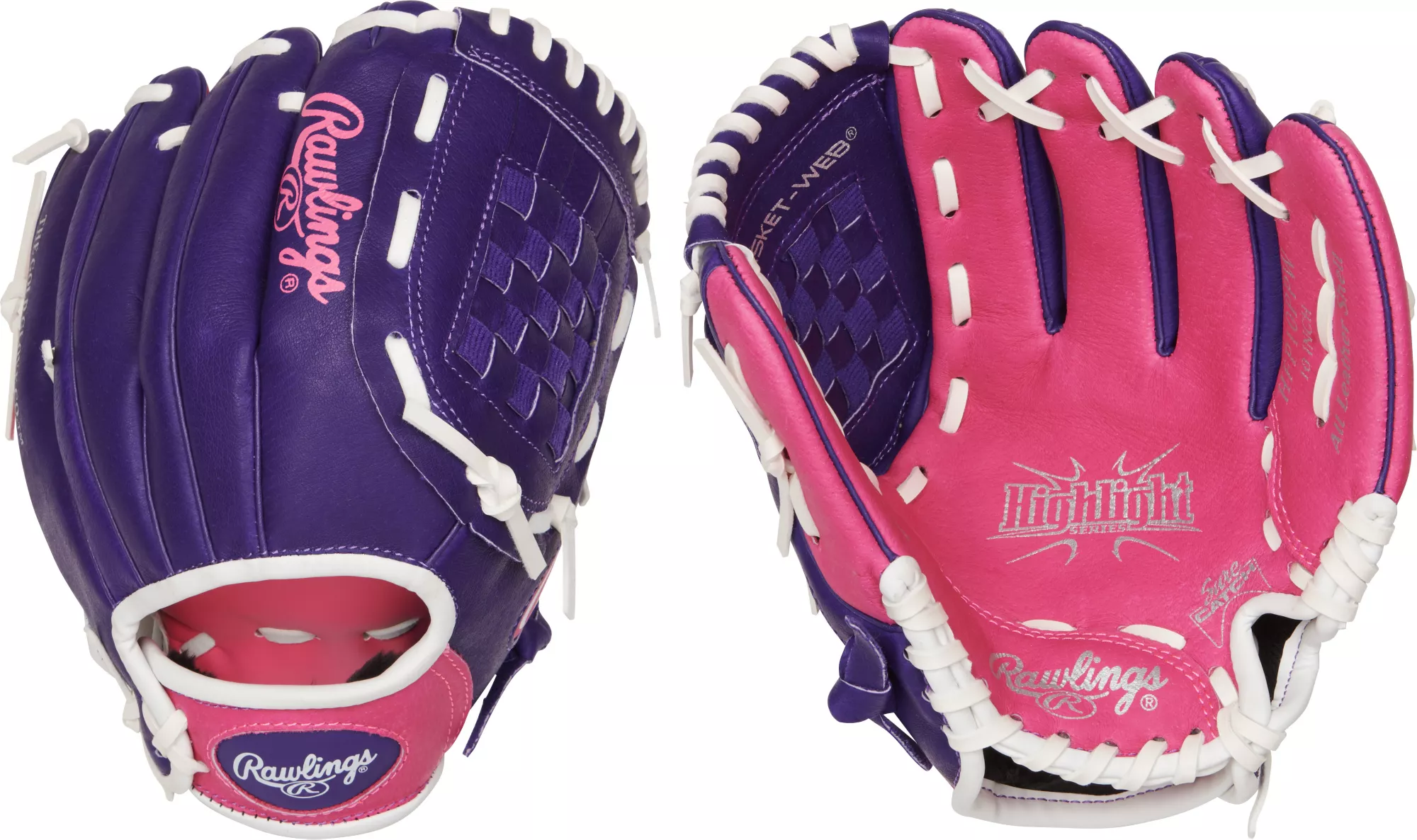 Rawlings 10'' Tee Ball Highlight Series Glove 3 Rawlings 10'' Tee Ball Highlight Series Glove