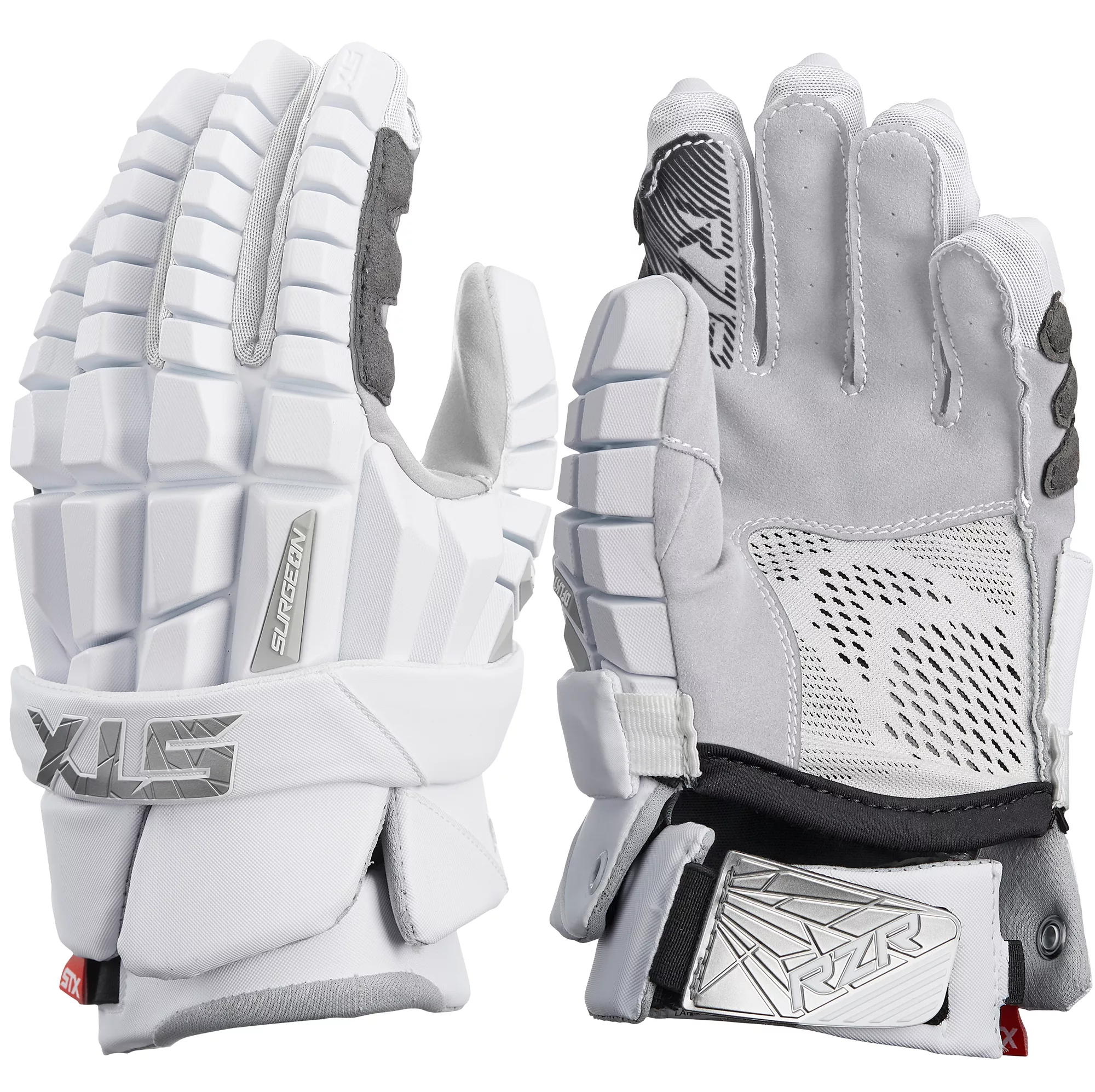 STX Men's Surgeon RZR Lacrosse Gloves 3 STX Men's Surgeon RZR Lacrosse Gloves