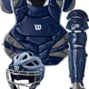 Wilson Adult C1K Catcher's Set 2 Wilson Adult C1K Catcher's Set -Ball Series Store 19WILADLTC1KCTCHRCTC Navy