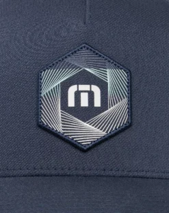 TravisMathew Men's Eternal Optimist Golf Hat -Ball Series Store 1MY608 4BLN BlueNights DET