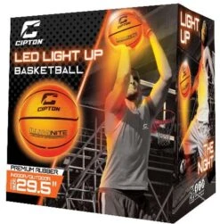 Cipton Light-Up LED Indoor/Outdoor Rubber Basketball -Ball Series Store 2 Lifestyle 28a29 CPTN1002