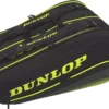 Dunlop SX Performance 12 Racquet Bag -Ball Series Store 20DLPUSXPRFRMNC12TNN Black Yellow