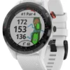 Garmin Approach S62 Premium Golf GPS Smartwatch -Ball Series Store 20GMNUPPRCHS62BLCGPS White