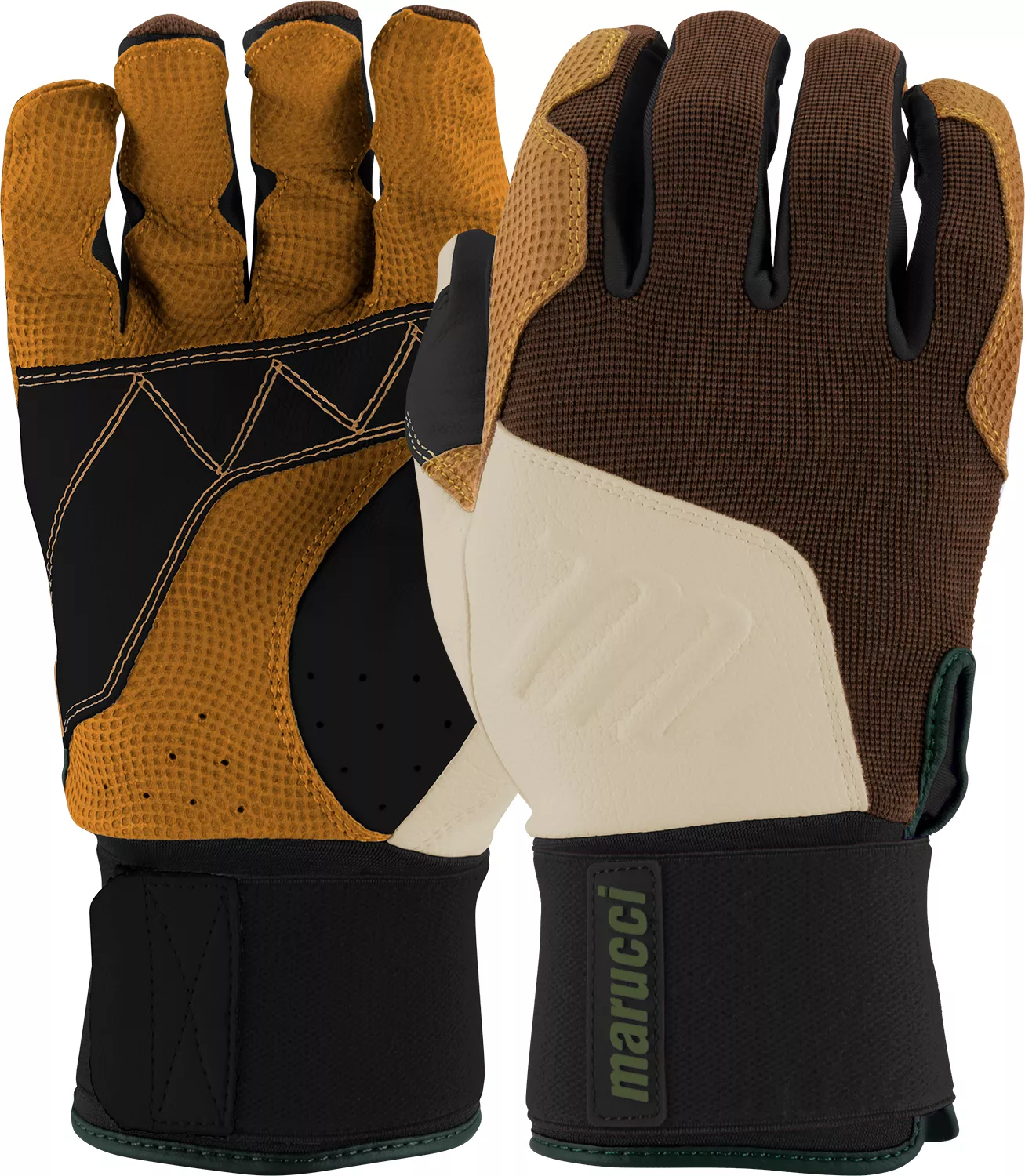 Marucci Adult Blacksmith Full Wrap Batting Gloves 3 Marucci Adult Blacksmith Full Wrap Batting Gloves