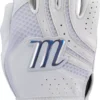 Marucci Women's Medallion Softball Batting Gloves -Ball Series Store 20MCCWMDLLNFPBLCKBAS White
