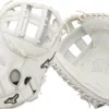 Mizuno 34'' MVP Select Series Fastpitch Catcher's Mitt 1 Mizuno 34'' MVP Select Series Fastpitch Catcher's Mitt -Ball Series Store 20MIZAMVPSLCTFPCMBAS White Silver