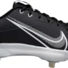 Nike Men's Force Zoom Trout 7 Pro Metal Baseball Cleats -Ball Series Store 20NIKAFRCZMTRT7PRSTL Black White Dynamic Turquoise