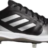 Adidas Women's Purehustle 2 Metal Fastpitch Softball Cleats -Ball Series Store 21ADIAPRHSTL2BLKSCLT Black Silver