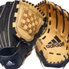 Adidas 13" Trilogy Series Slowpitch Glove -Ball Series Store 21ADIMDLTTRLGY13BBAS Blonde Black
