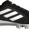 Adidas Kids' Purehustle 2 MD Softball Cleats -Ball Series Store 21ADIYPRHSTL2MDKBCLTA Black White