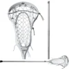 Gait Women's Apex Complete Lacrosse Stick W/ Rail Flex Mesh -Ball Series Store 21GAIWPXFLXMSHCMPLXS White White