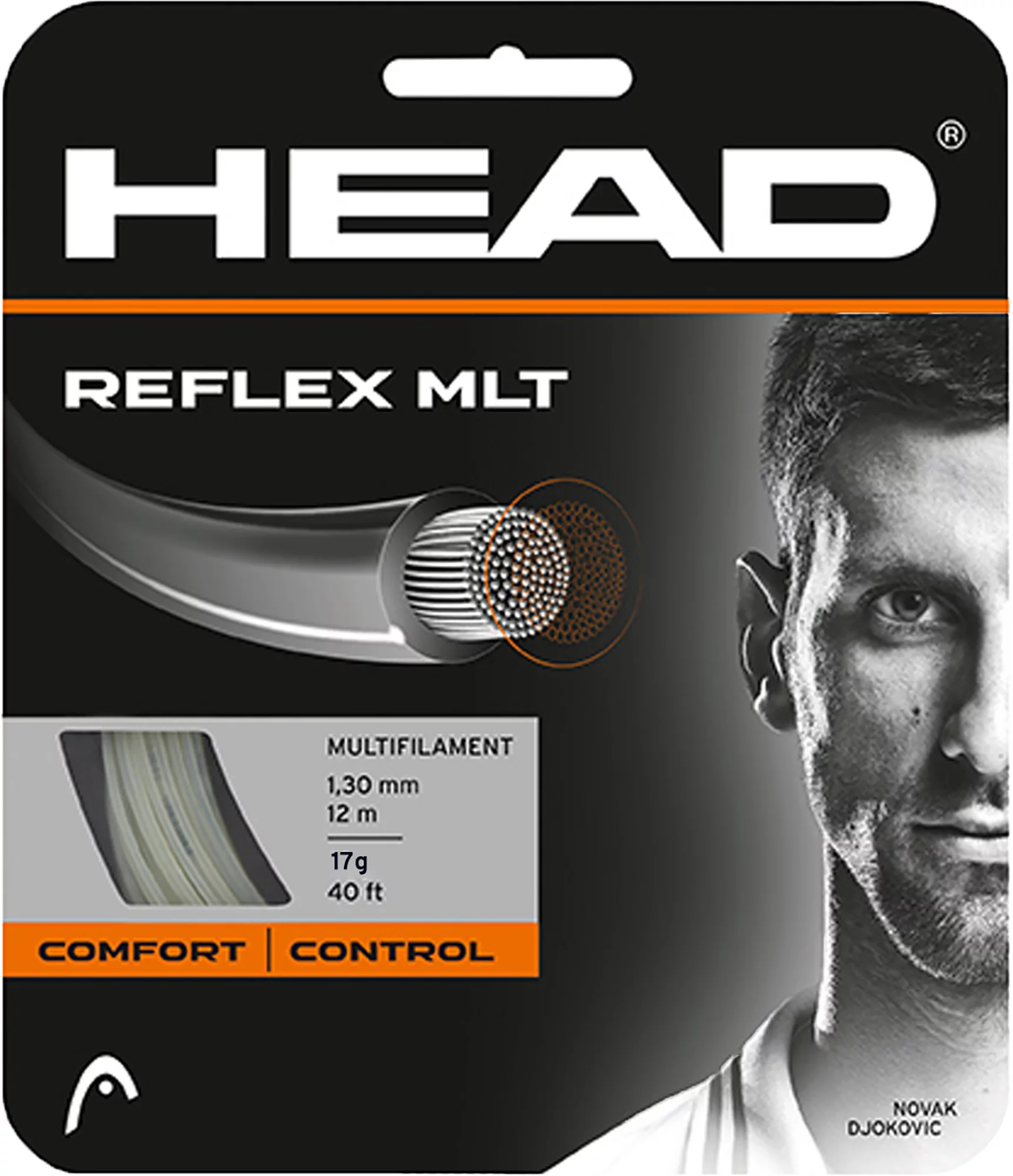 Head Reflex 17G Racquet String 3 Head Reflex 17G Racquet String