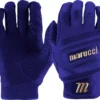 Marucci Adult Pittards Reserve Batting Gloves -Ball Series Store 21MCCMPTTRDRSRV2BBTG White Royal Blue